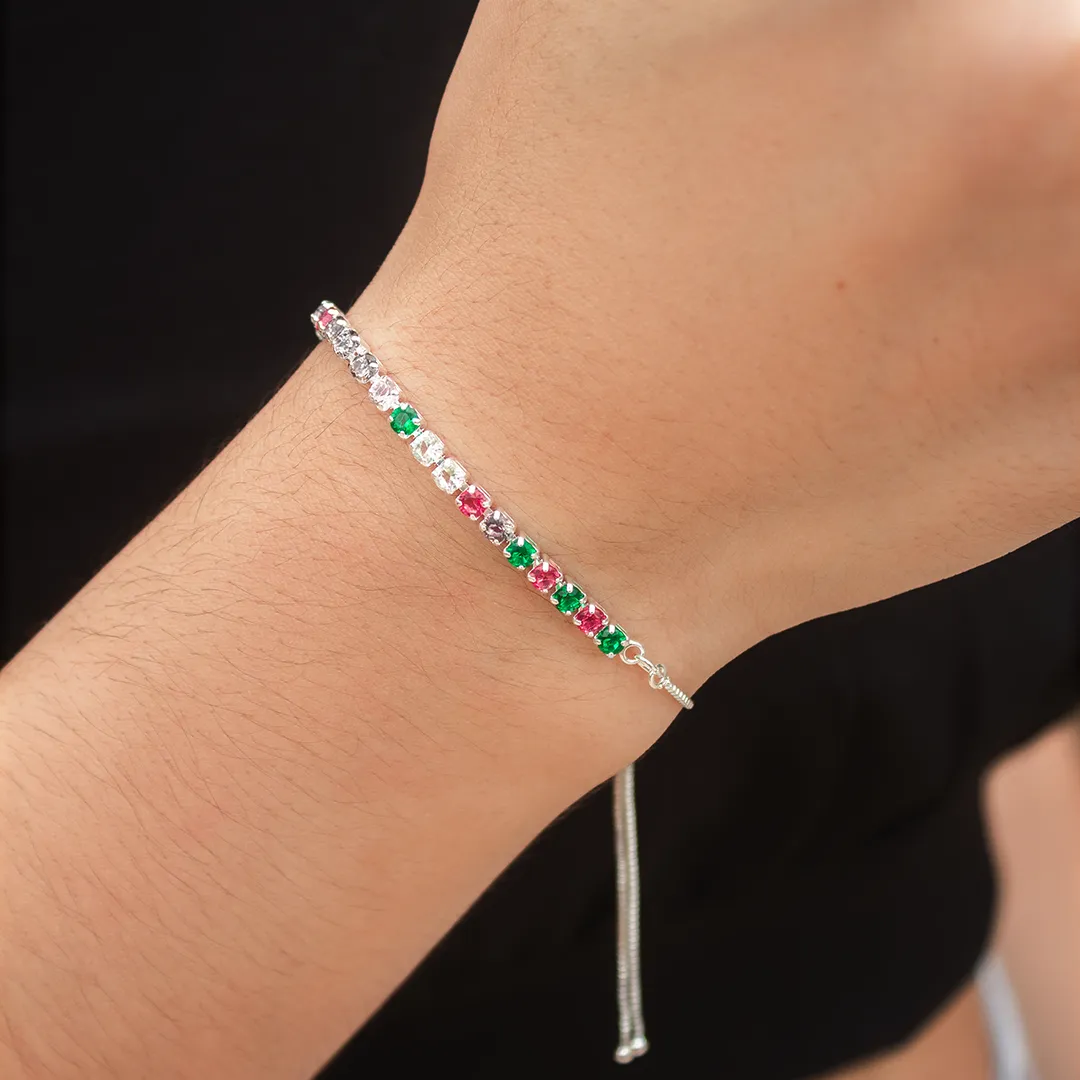 PULSEIRA VENEZIANA AJUSTÁVEL COLORIDA PULSEIRA VENEZIANA AJUSTÁVEL COLORIDA