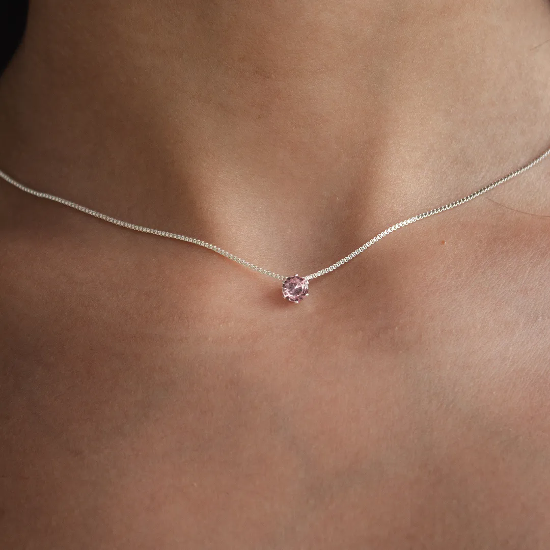 COLAR VENEZIANA PONTO DE LUZ ROSA COLAR VENEZIANA PONTO DE LUZ ROSA