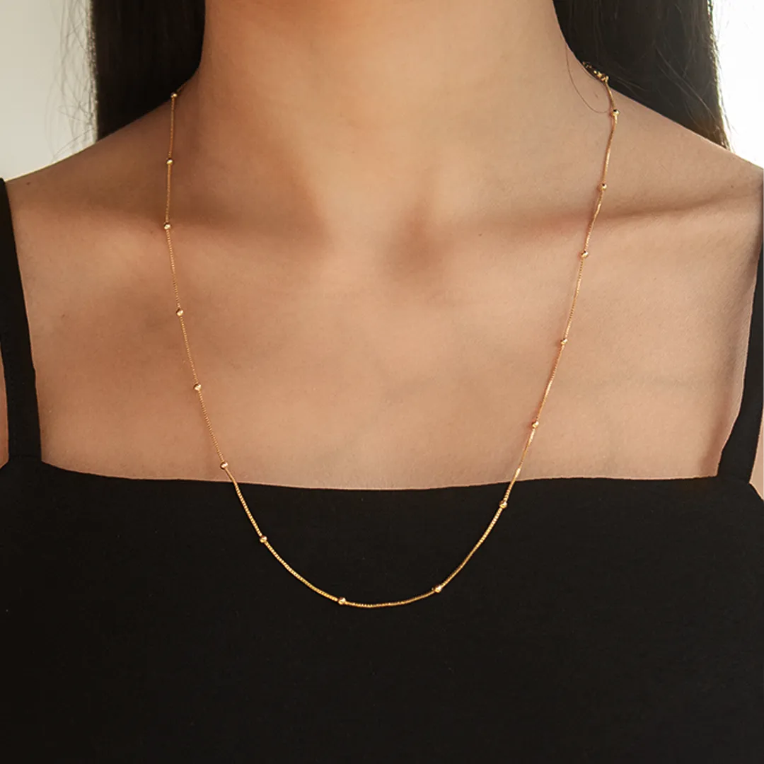 COLAR VENEZIANA COM BOLINHAS COLAR VENEZIANA COM BOLINHAS