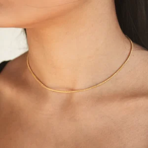 COLAR CHOKER RABO DE RATO